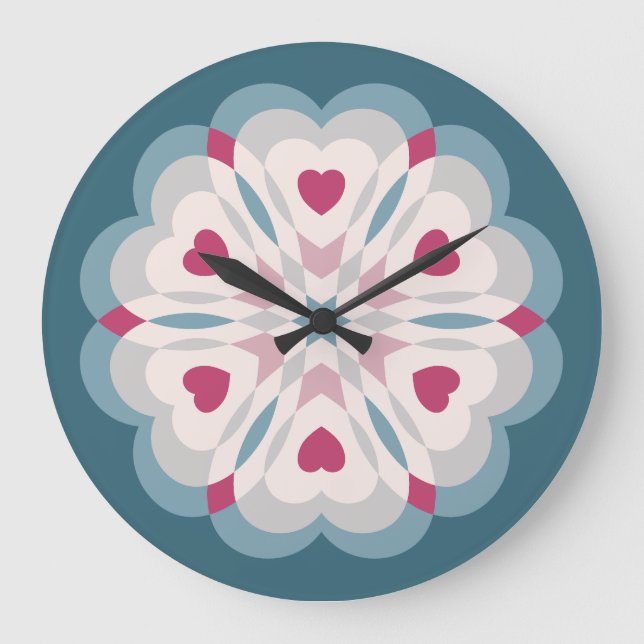 Grande Horloge Ronde Kaleidoscope (Recto)