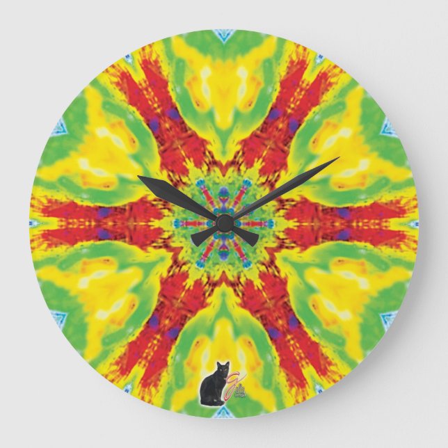 Grande Horloge Ronde Kaleidoscope (Recto)