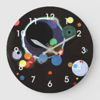 Kandinsky - Plusieurs cercles, célèbre peinture