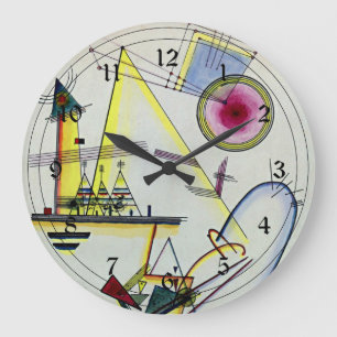 Grande Horloge Ronde Kandinsky - Soul délicate