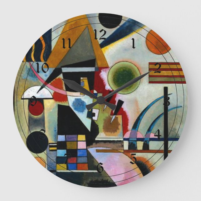 Grande Horloge Ronde Kandinsky - Swing (Recto)