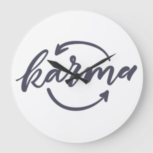 Grande Horloge Ronde Karma