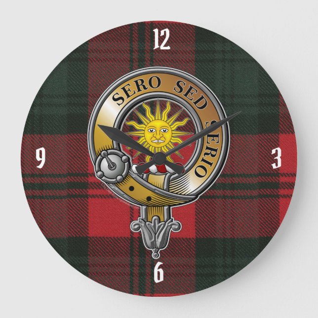 Grande Horloge Ronde Kerr Tartan (Recto)