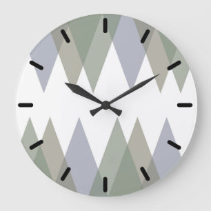 Grande Horloge Ronde Khaki triangles