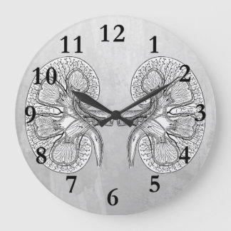 GRANDE HORLOGE RONDE KIDNEY 2