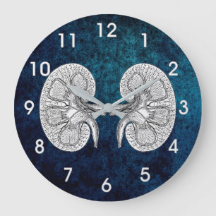 GRANDE HORLOGE RONDE KIDNEY 2