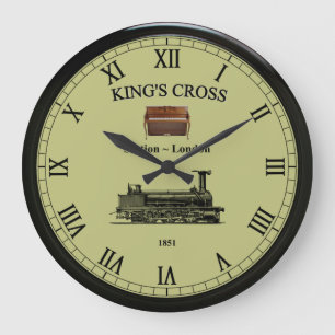Grande Horloge Ronde King's Cross Station~London England~Upright Piano~