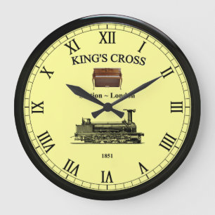 Grande Horloge Ronde King's Cross Station~London England~Upright Piano~