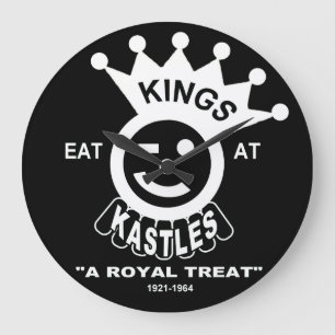 Grande Horloge Ronde Kings Kastle Hamburgers, Chicago, IL