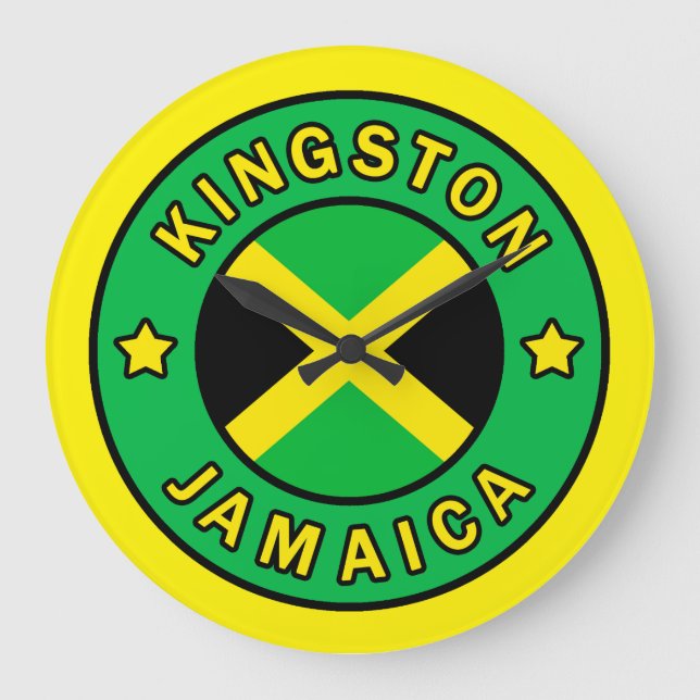 Grande Horloge Ronde Kingston Jamaïque (Recto)