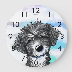 Grande Horloge Ronde KiniArt Portugal Waterdog