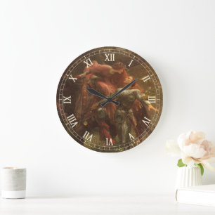 Grande Horloge Ronde La Belle Dame sans Merci de Sir Frank Dicksee