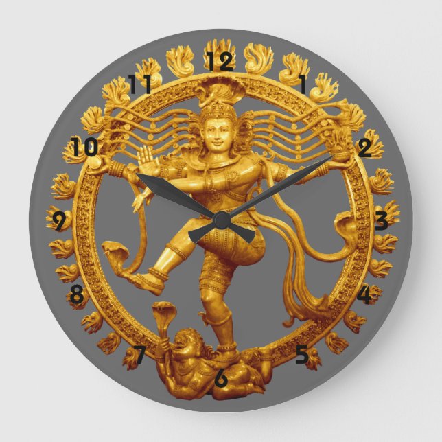 Grande Horloge Ronde La danse de Shiva (Recto)
