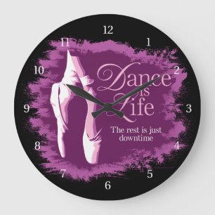 Grande Horloge Ronde La danse est la vie