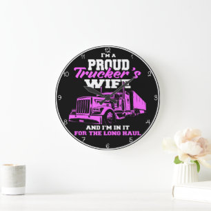 Grande Horloge Ronde La femme de Proud Trucker : Long Haul