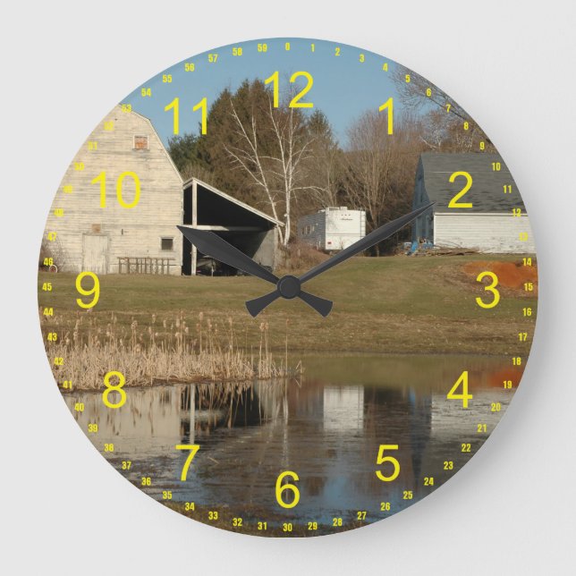 Grande Horloge Ronde La grange grise (Recto)