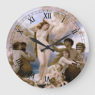 Grande Horloge Ronde La Naissance de Vénus de William-Adolphe Bouguerea