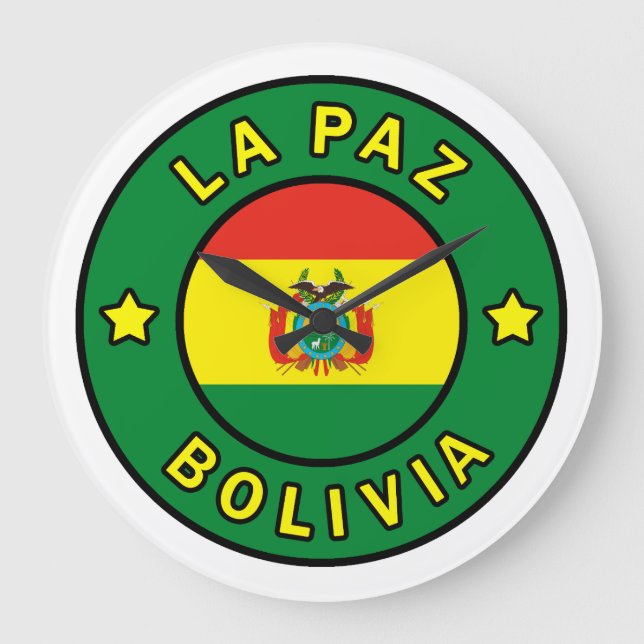 Grande Horloge Ronde La Paz Bolivie (Recto)