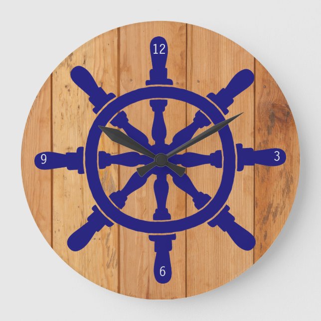 Grande Horloge Ronde La roue du bateau (Recto)