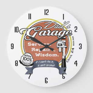 Grande Horloge Ronde La sagesse du papa