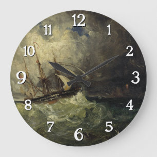 Grande Horloge Ronde La Tempête - Félix Ziem