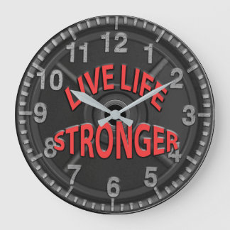 Grande Horloge Ronde La vie vivante plus forte
