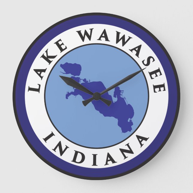 Grande Horloge Ronde Lac Wawasee (Recto)