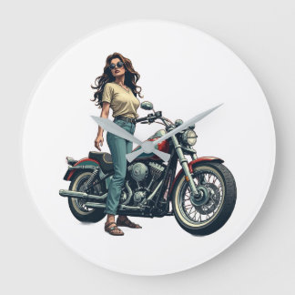 Grande Horloge Ronde Lady Biker