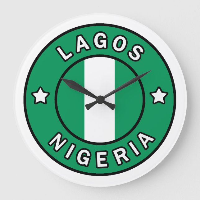 Grande Horloge Ronde Lagos Nigeria (Recto)