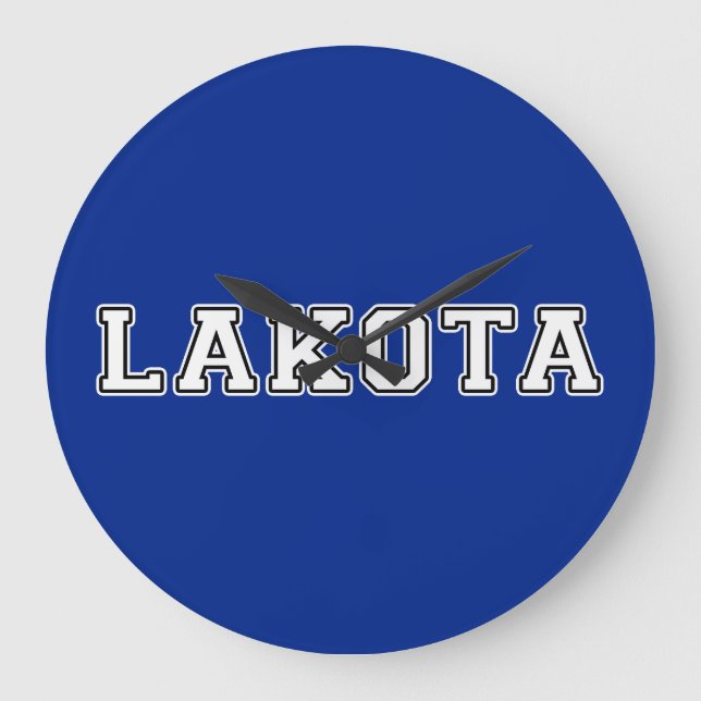 Grande Horloge Ronde Lakota (Recto)