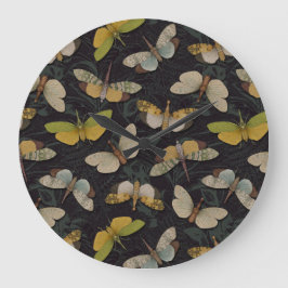 Grande Horloge Ronde Lanternflies - Pyrops Candelaria & Planthoppers