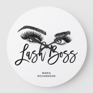 Grande Horloge Ronde Lashes rose Gold