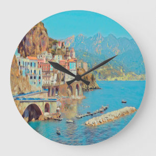 Grande Horloge Ronde ldp ATRANI - Côte d'Amalfi -