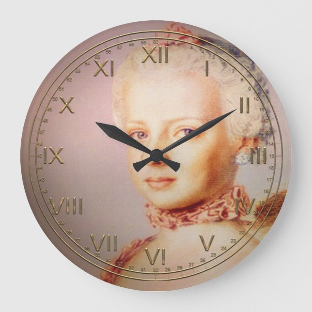 Grande Horloge Ronde Le baroque français d'archiduchesse (Recto)