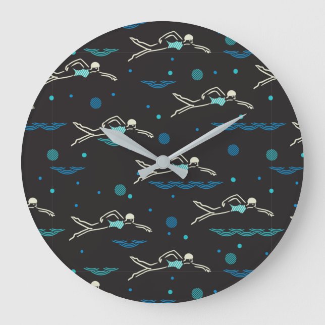 Grande Horloge Ronde Le Black Ver (film) (Recto)