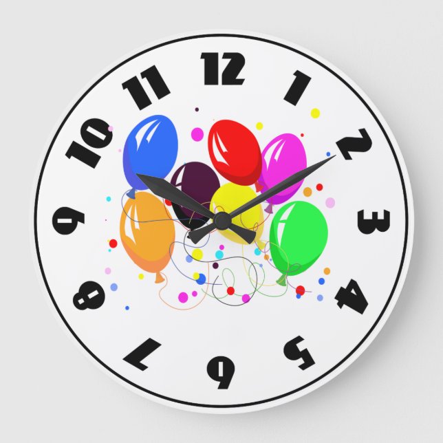 Grande Horloge Ronde Le Bloc des balloons (Recto)