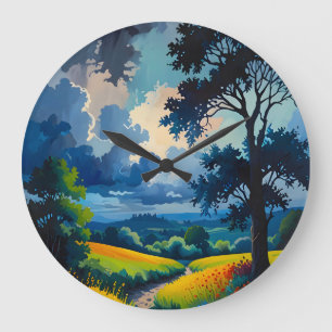 Grande Horloge Ronde Le calme avant la tempête