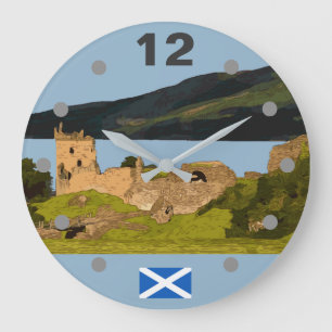 GRANDE HORLOGE RONDE LE CHÂTEAU D'URQUHART