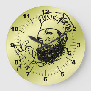 Grande Horloge Ronde le chef approuvent