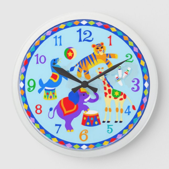 Grande Horloge Ronde Le cirque (Recto)