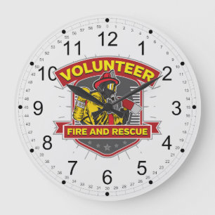 Grande Horloge Ronde Le feu et délivrance volontaires