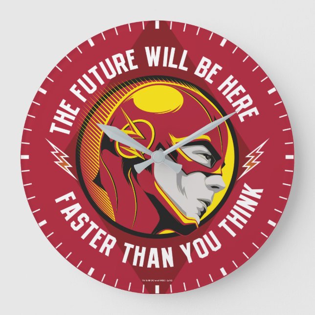 Grande Horloge Ronde Le Flash | "L'Avenir Sera Là" (Recto)