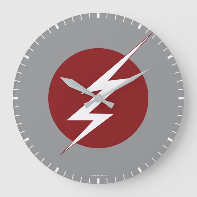Grande Horloge Ronde Le Flash | Logo du boulon éclair (Recto)