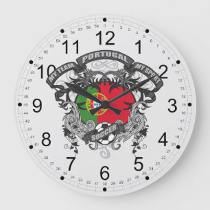 Grande Horloge Ronde Le football Portugal