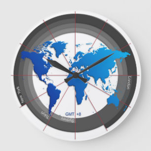 Grande Horloge Ronde Le forex lance le GMT sur le marché d'horloge de