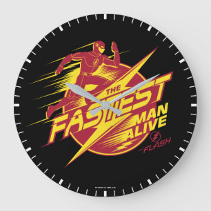 Grande Horloge Ronde Le   instantané l'homme le plus rapide vivant