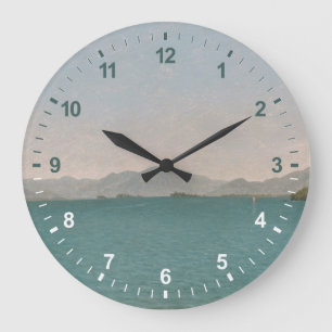 Grande Horloge Ronde Le lac George, libèrent l'étude