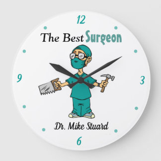 Grande Horloge Ronde Le meilleur chirurgien amusant