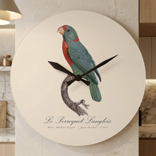 Grande Horloge Ronde Le Perroquet Langlois