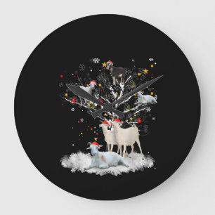 Grande Horloge Ronde Le poison de Noël